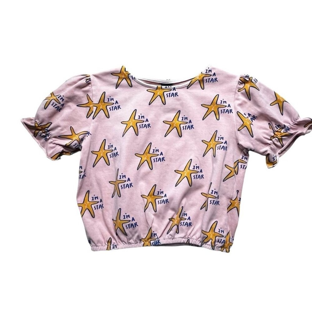 Bonmot Pink I'm A Star Top Size 3-4 Years